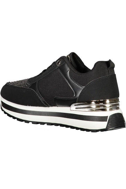 Laura Biagiotti Black Polyester Sneaker