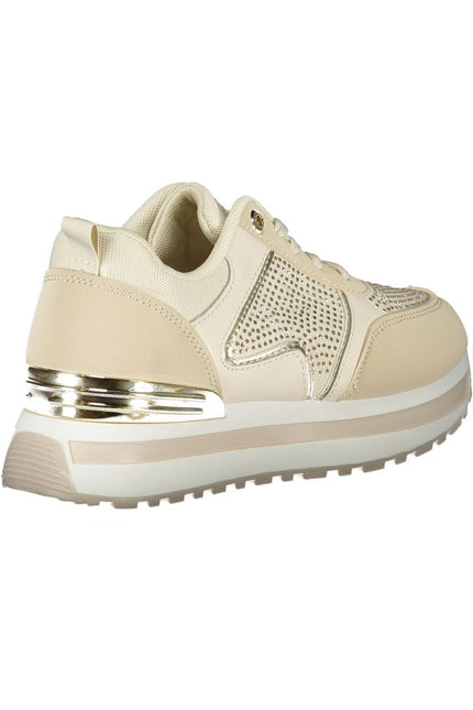 Laura Biagiotti Beige Polyester Sneaker