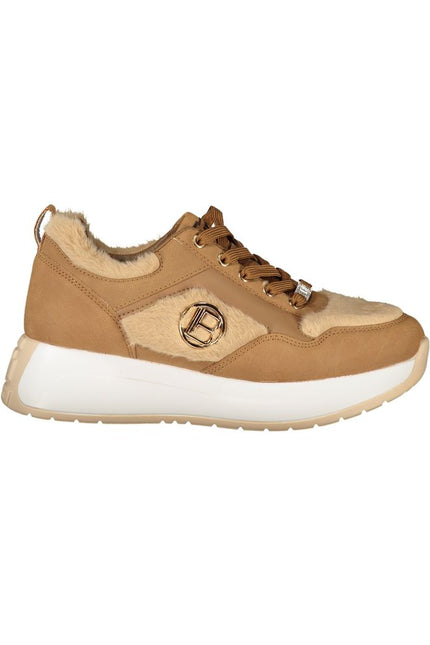 Laura Biagiotti Brown Polyethylene Sneaker