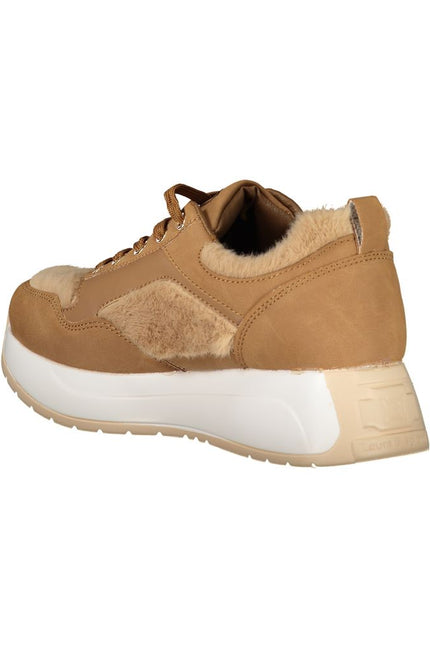 Laura Biagiotti Brown Polyethylene Sneaker