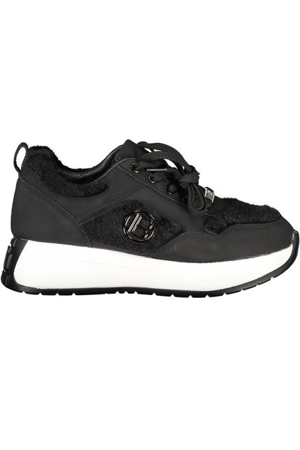 Laura Biagiotti Black Polyethylene Sneaker