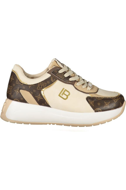 Laura Biagiotti Beige Polyethylene Sneaker