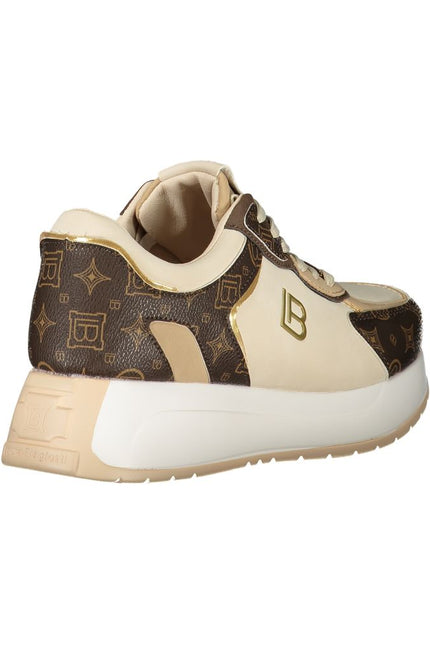 Laura Biagiotti Beige Polyethylene Sneaker