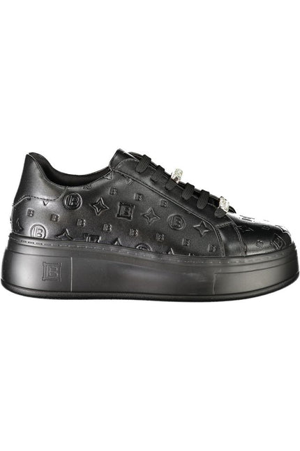 Laura Biagiotti Black Polyester Sneaker