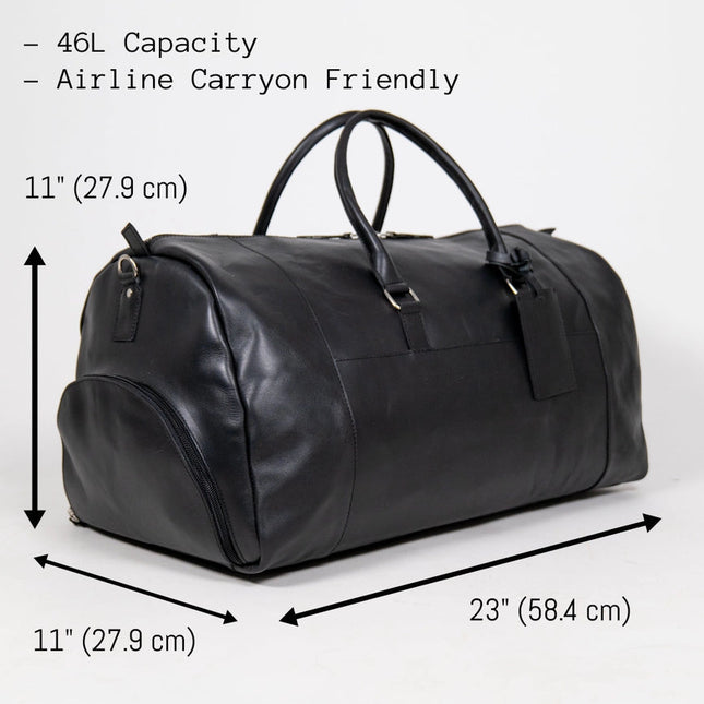 46L Weekender Duffle with Shoe Compartment