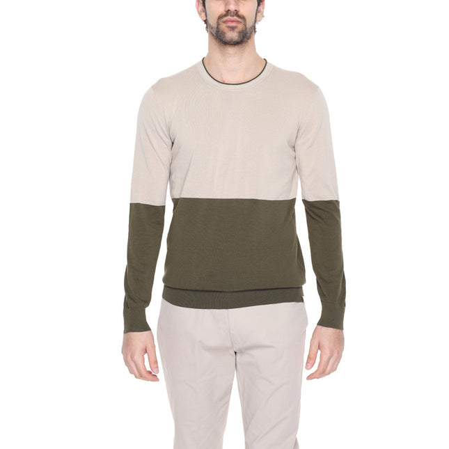 Liu Jo Men Knitwear-Clothing Knitwear-Liu Jo-beige-S-Urbanheer