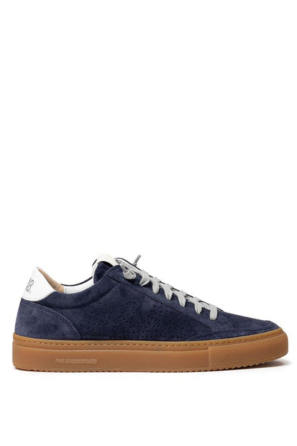 P448 Blue Leather Sneaker