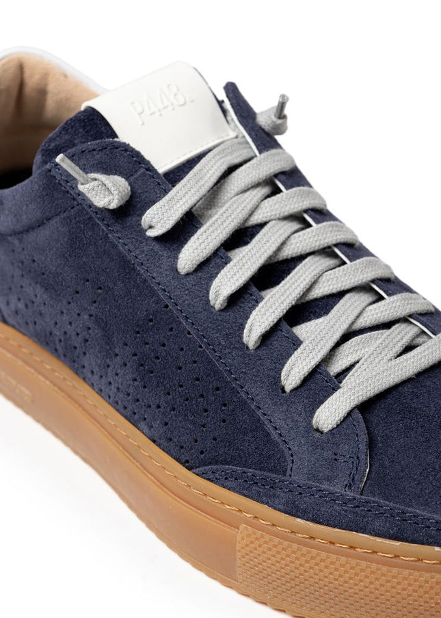 P448 Blue Leather Sneaker