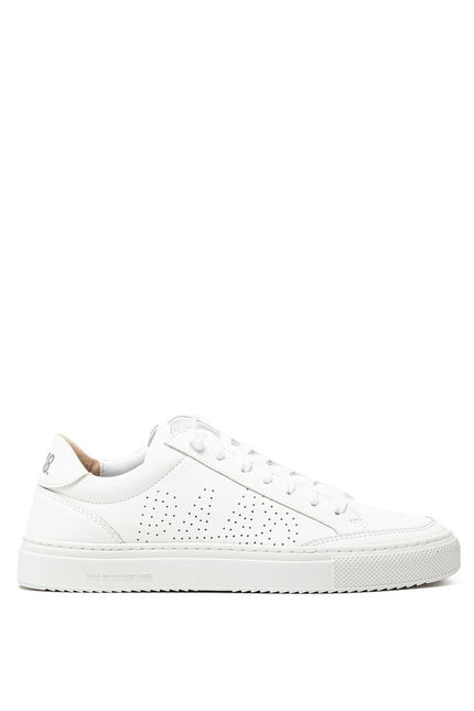 P448 White Leather Sneaker