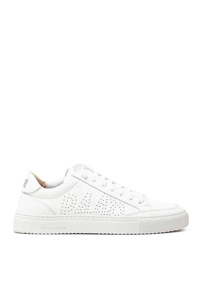 P448 White Leather Sneaker