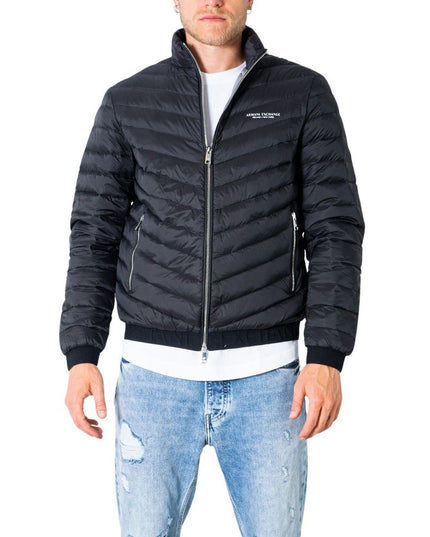 Armani Exchange Black Polyester Jacket