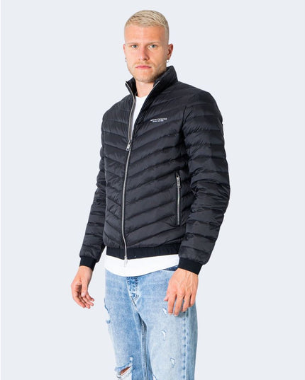 Armani Exchange Black Polyester Jacket