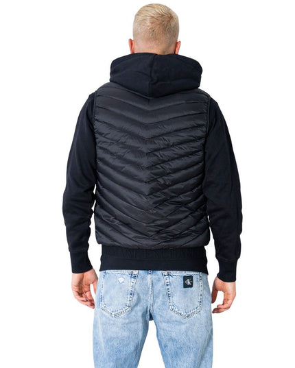 Armani Exchange Black Polyester Jacket