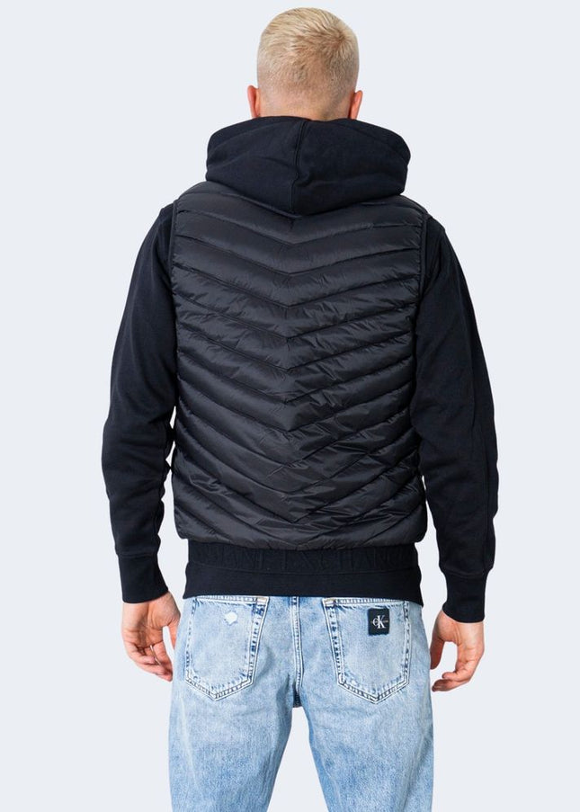 Armani Exchange Black Polyester Jacket