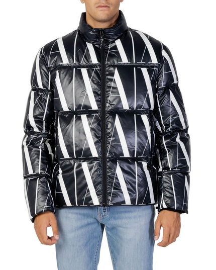 Armani Exchange Black Polyester Jacket