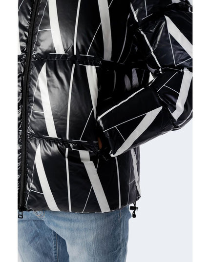 Armani Exchange Black Polyester Jacket