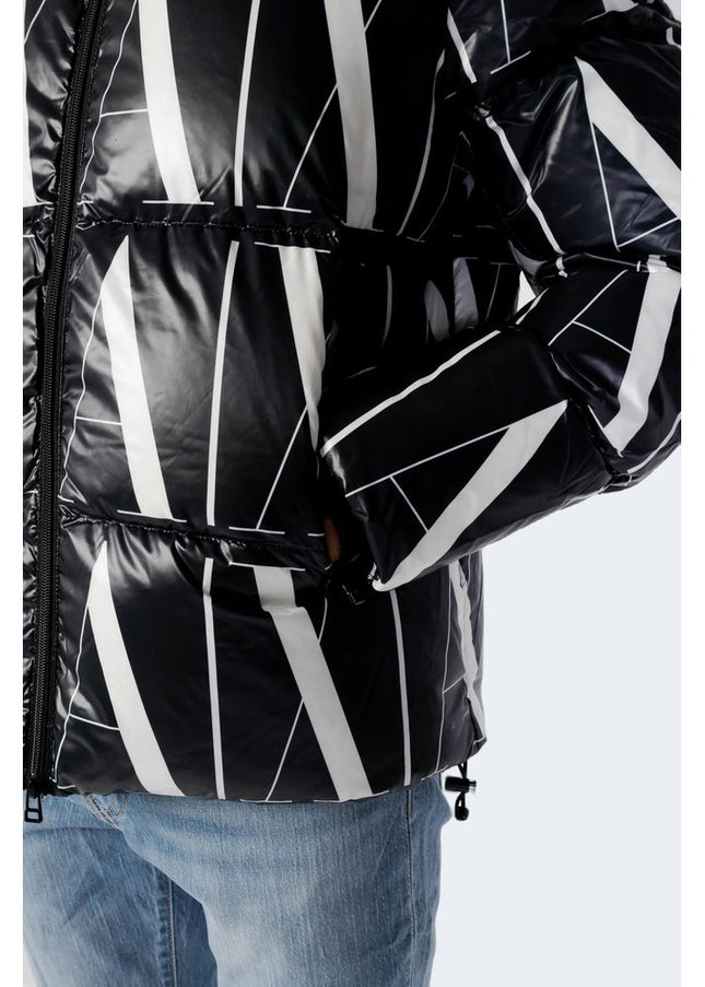 Armani Exchange Black Polyester Jacket