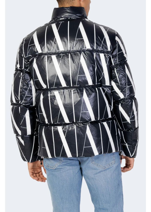 Armani Exchange Black Polyester Jacket