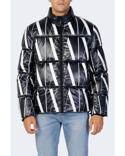 Armani Exchange Black Polyester Jacket