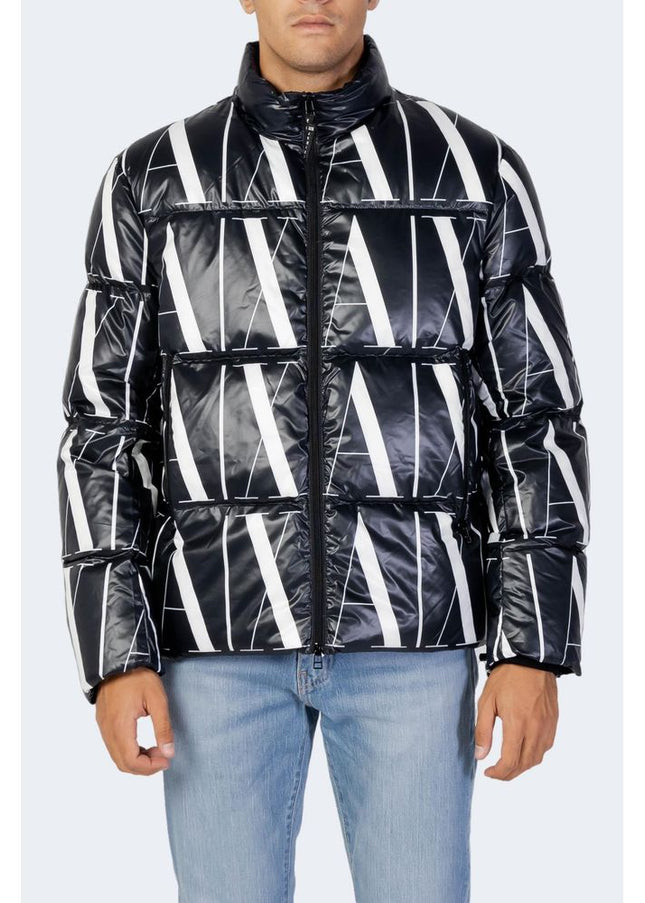 Armani Exchange Black Polyester Jacket