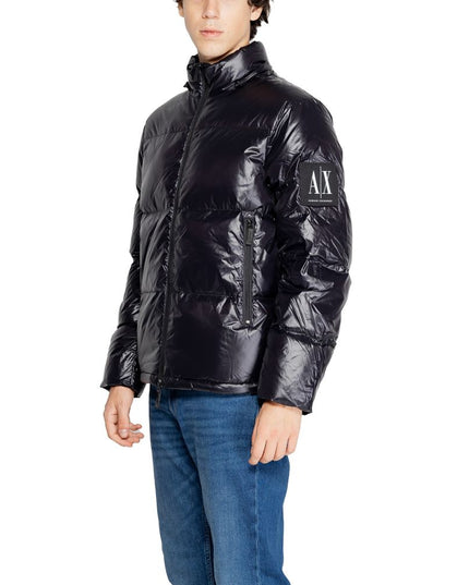 Armani Exchange Black Polyamide Jacket