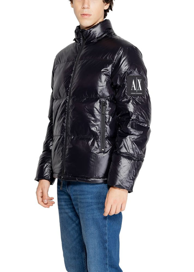 Armani Exchange Black Polyamide Jacket