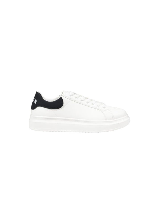 Icon White Fabric Sneaker