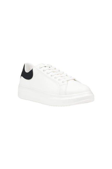 Icon White Fabric Sneaker