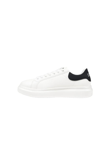 Icon White Fabric Sneaker