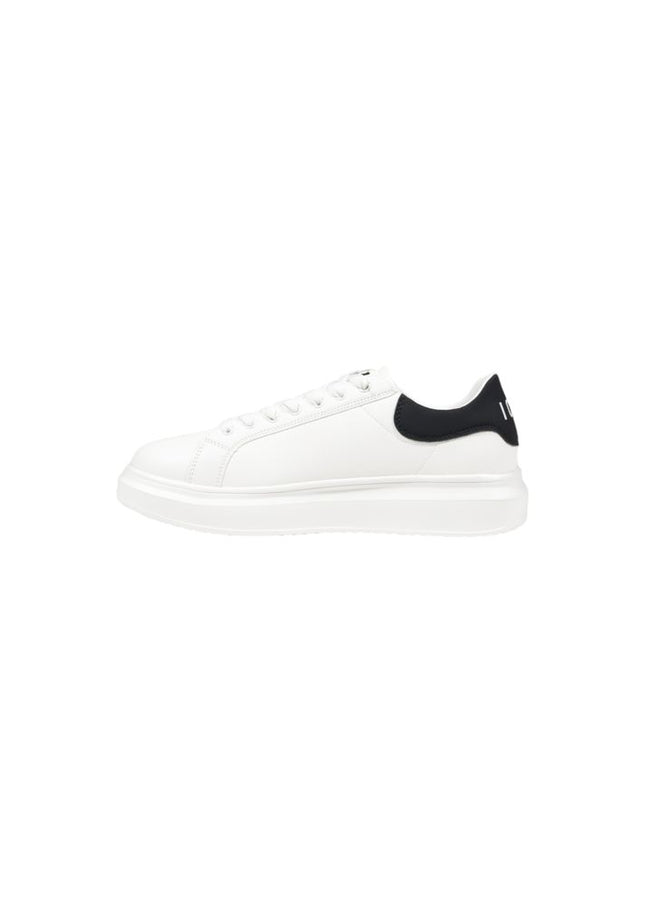 Icon White Fabric Sneaker