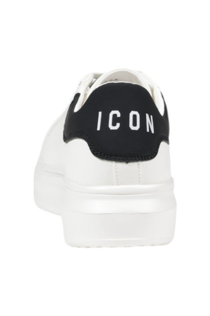 Icon White Fabric Sneaker