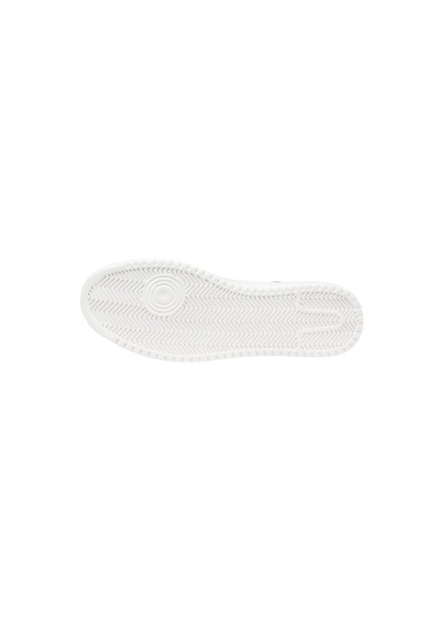 Icon White Fabric Sneaker