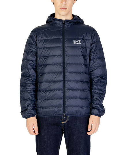 EA7 Emporio Armani Blue Polyamide Jacket