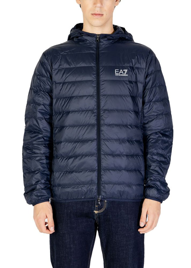 EA7 Emporio Armani Blue Polyamide Jacket