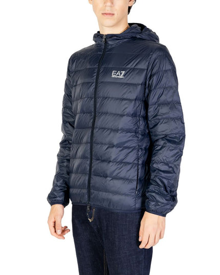 EA7 Emporio Armani Blue Polyamide Jacket