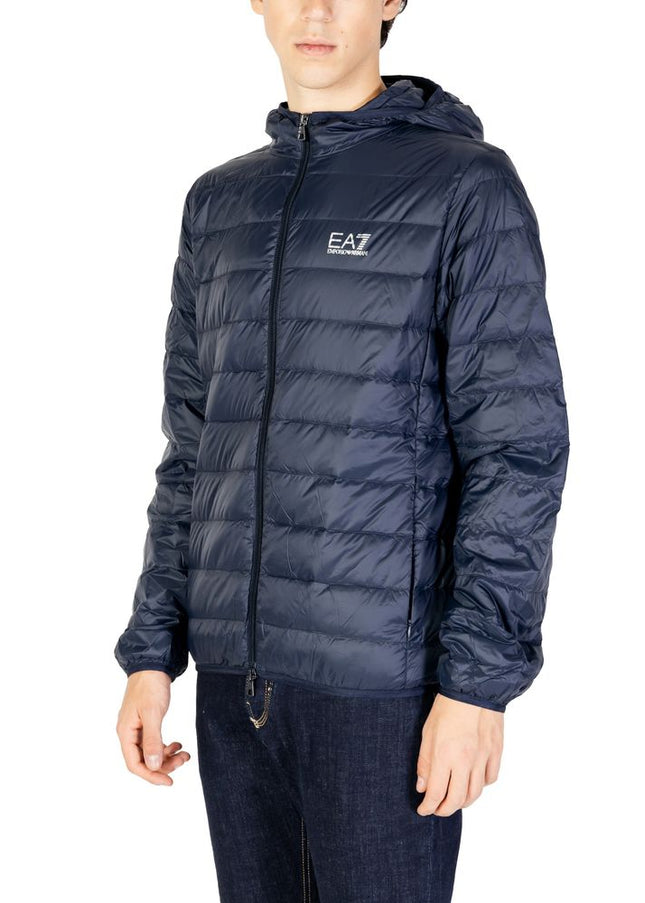 EA7 Emporio Armani Blue Polyamide Jacket