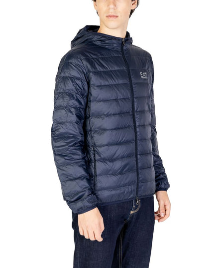 EA7 Emporio Armani Blue Polyamide Jacket