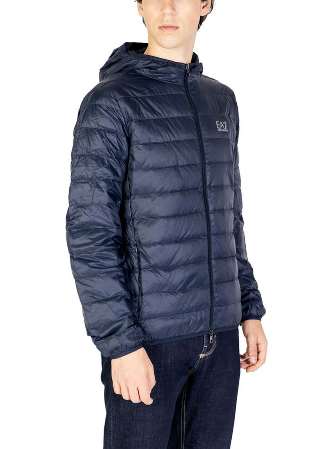 EA7 Emporio Armani Blue Polyamide Jacket