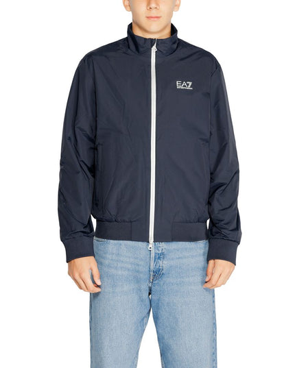 EA7 Emporio Armani Blue Polyamide Jacket