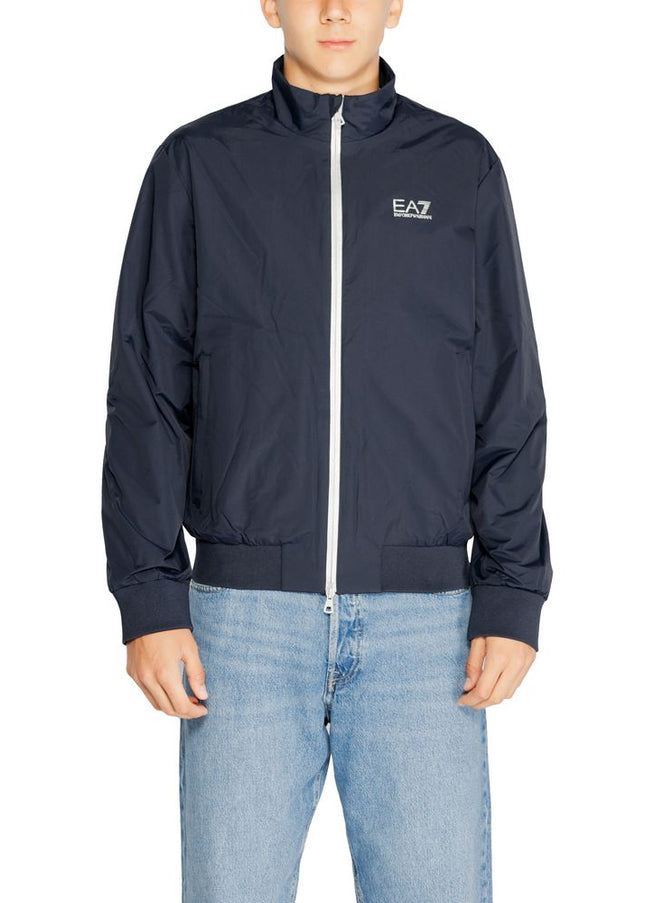 EA7 Emporio Armani Blue Polyamide Jacket