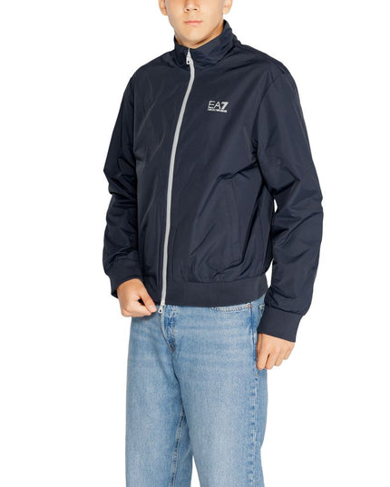 EA7 Emporio Armani Blue Polyamide Jacket