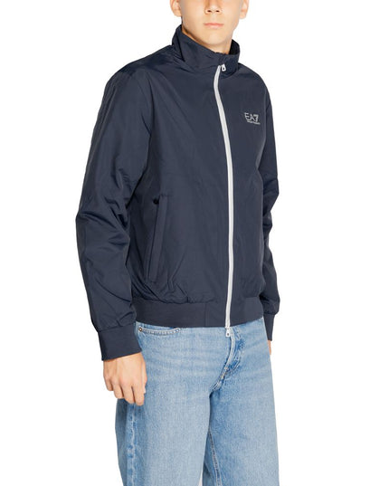 EA7 Emporio Armani Blue Polyamide Jacket