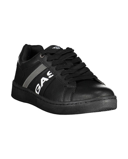 Gas Black Artificial Leather Sneaker