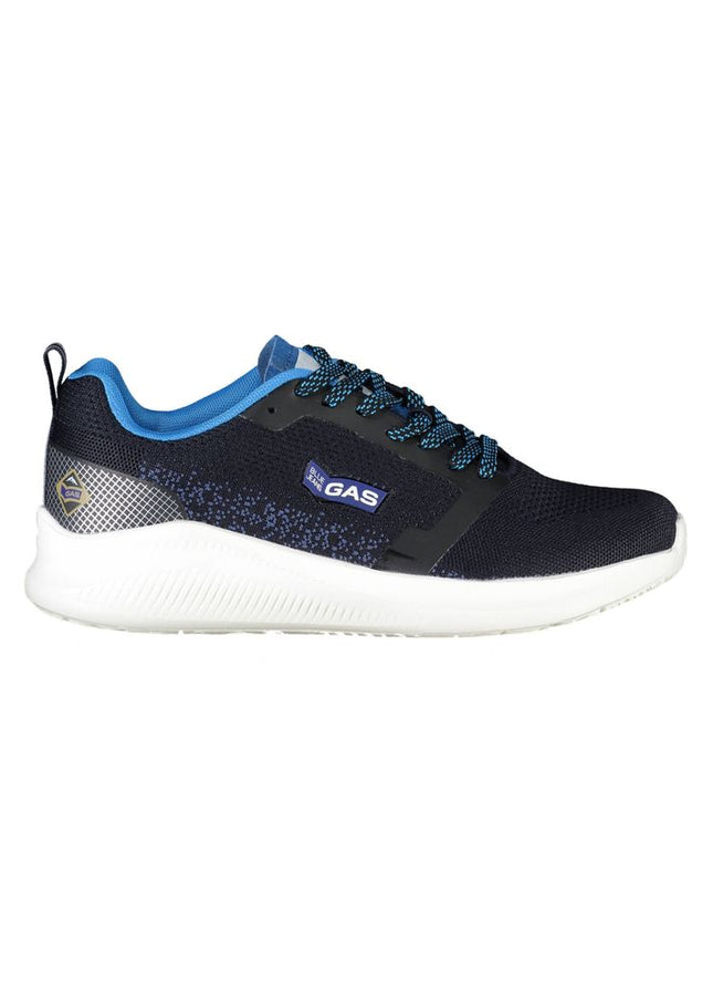 Gas Blue Polyester Sneaker