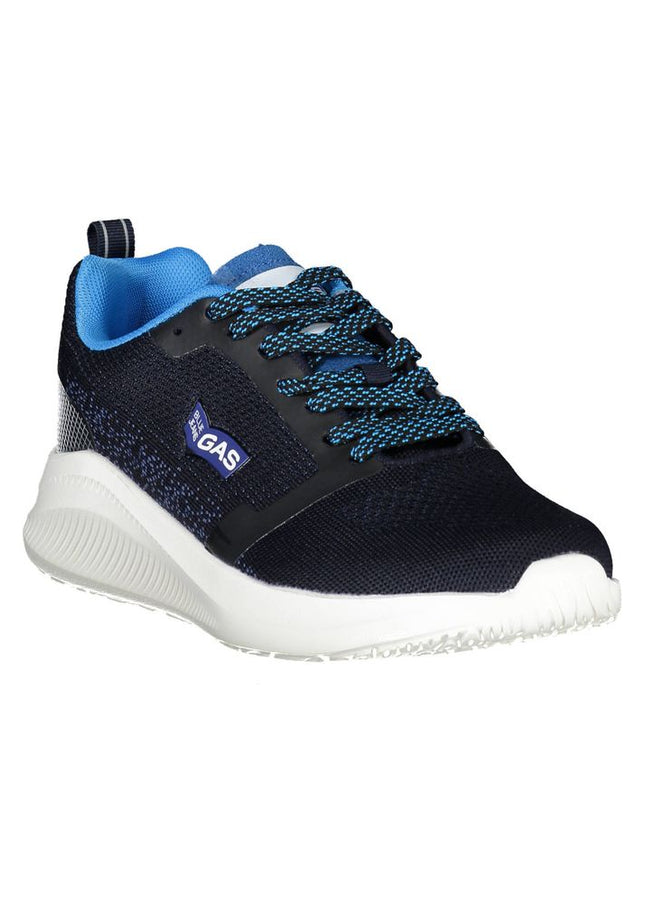 Gas Blue Polyester Sneaker