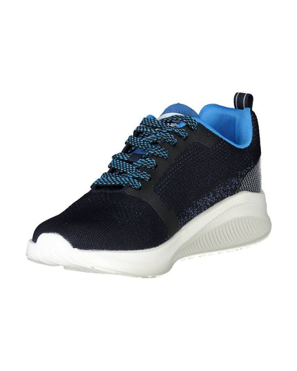 Gas Blue Polyester Sneaker