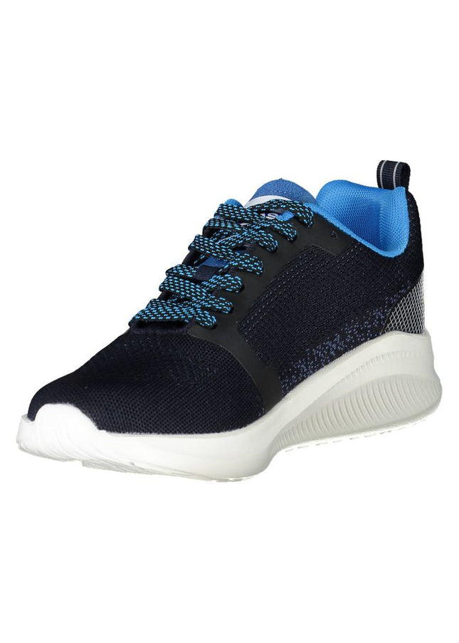 Gas Blue Polyester Sneaker