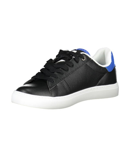 Gas Black Polyester Sneaker