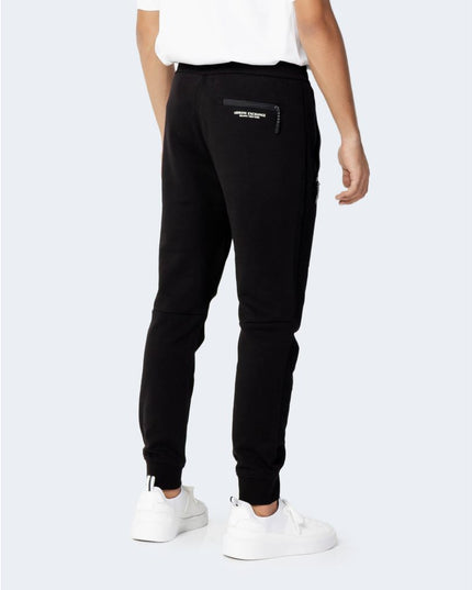 Armani Exchange Black Cotton Jeans & Pant