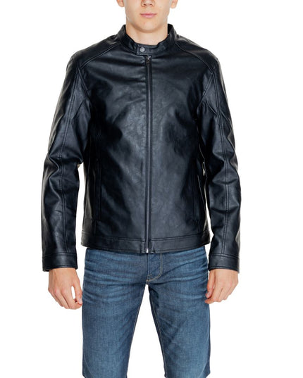 Jack Jones Black Polyester Jacket